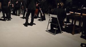 吹奏楽を通した国際交流のイベント準備