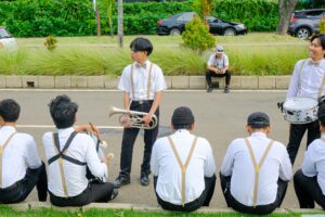 海外の学校吹奏楽部と日本の吹奏楽部による合同ミュージックキャンプ